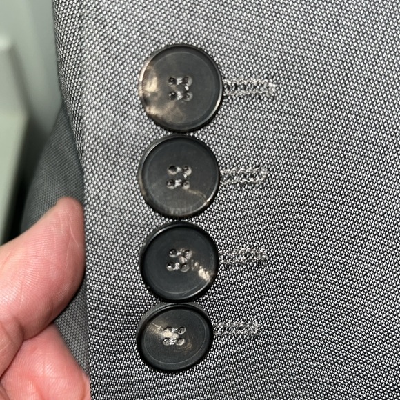 Zara Men’s Sports Jacket. Size 38US, 100% Cotton. Very Good Condition. Grey. - Picture 15 of 16